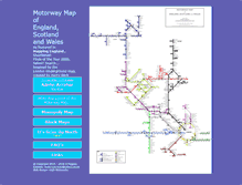 Tablet Screenshot of motorwaymap.co.uk